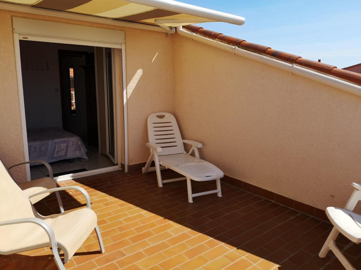 Appart.3_ T3 - 4 Pers - 150 M/Mer Tout Confort Appartement Saintes-Marie-la-Mer Buitenkant foto